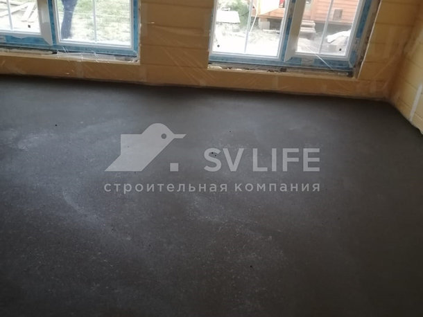 Каркасный дом с большой террасой в КП Романово Лайф
